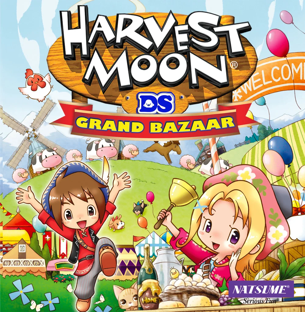 Harvest Moon DS Grand Bazaar Artwork 001