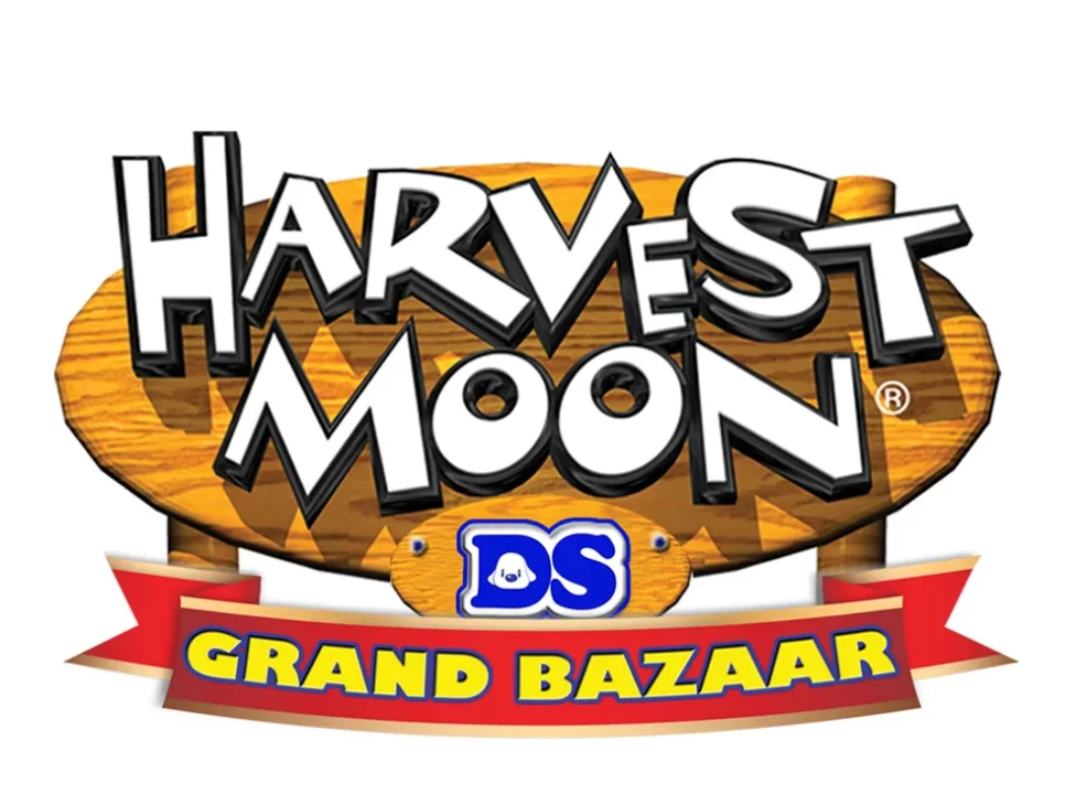 Harvest Moon DS Grand Bazaar Logo 001