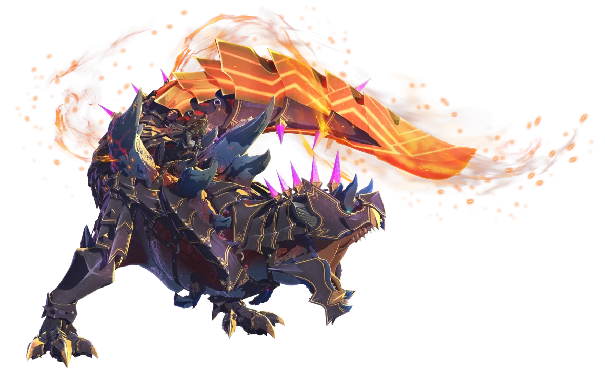 Monster Hunter Stories 3 Twisted Reflection Artwork 016 Honed Glavenus