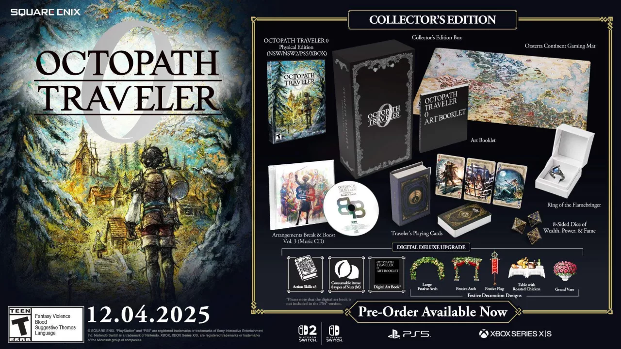 Octopath Traveler 0 Collectors Edition 001