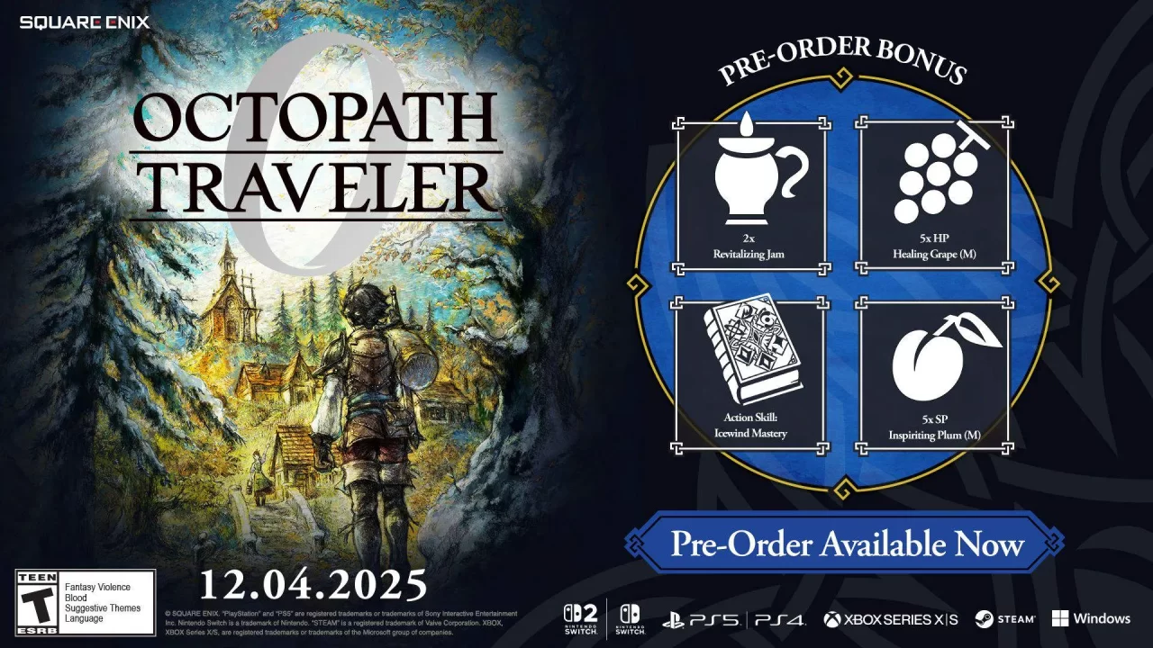Octopath Traveler 0 Preorder 001
