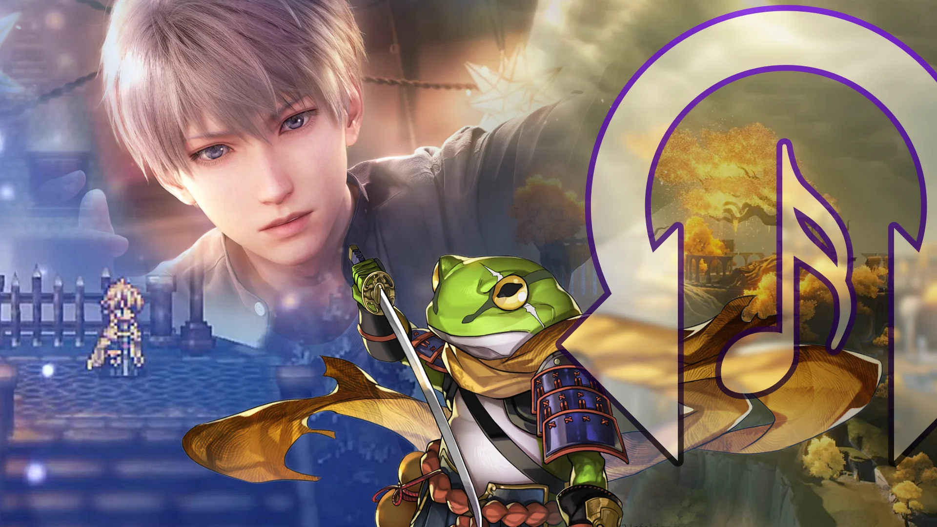 Rhythm Encounter 161 - art from Octopath Traveler, Love and Deepspace, Another Eden, and Wuthering Waves