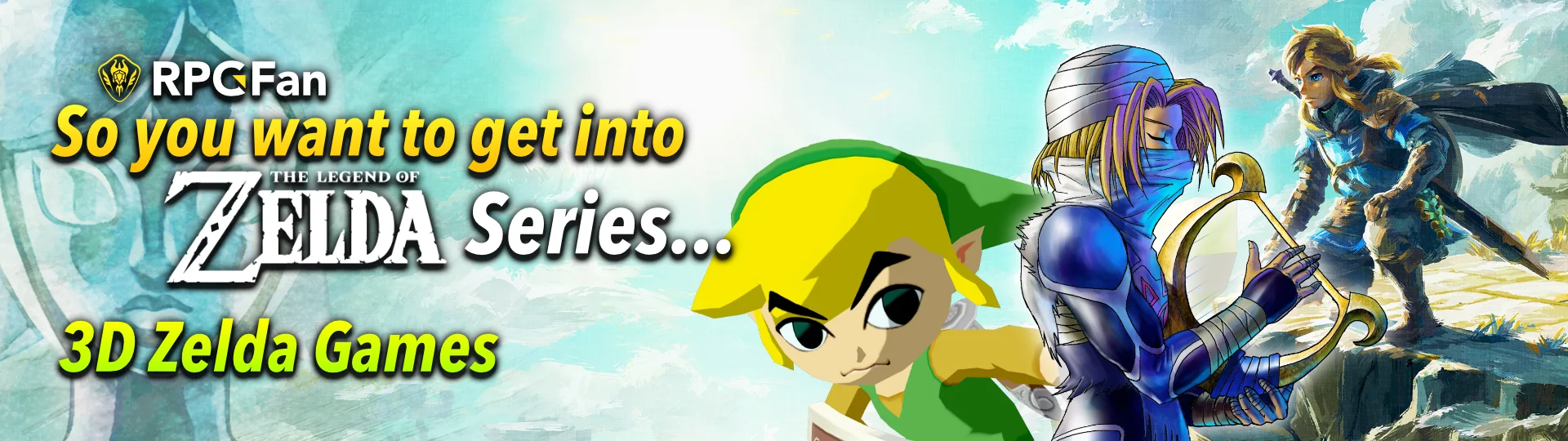 So you want to get into The Legend of Zelda Series - 3D Games