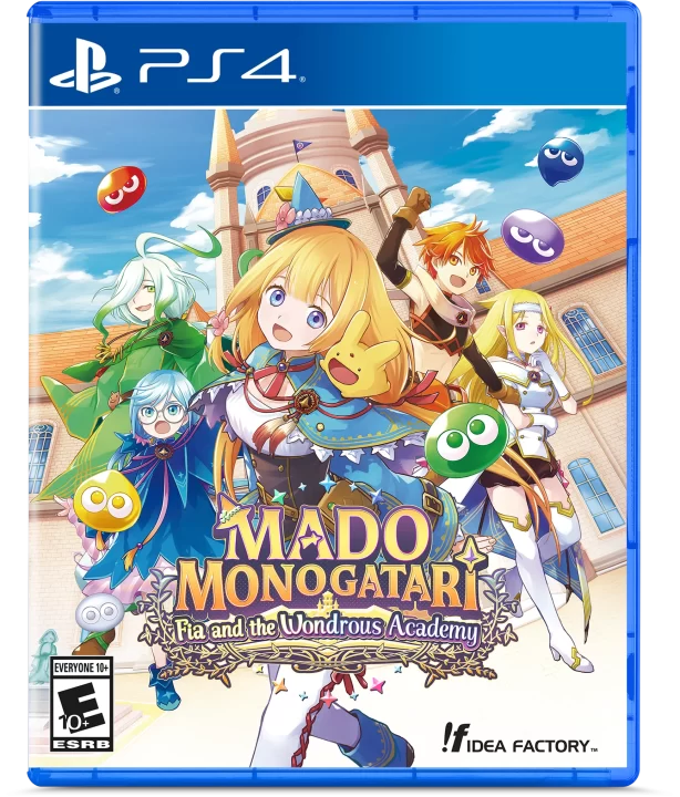 Mado Monogatari Fia and the Wondrous Academy Cover Art NA PS4