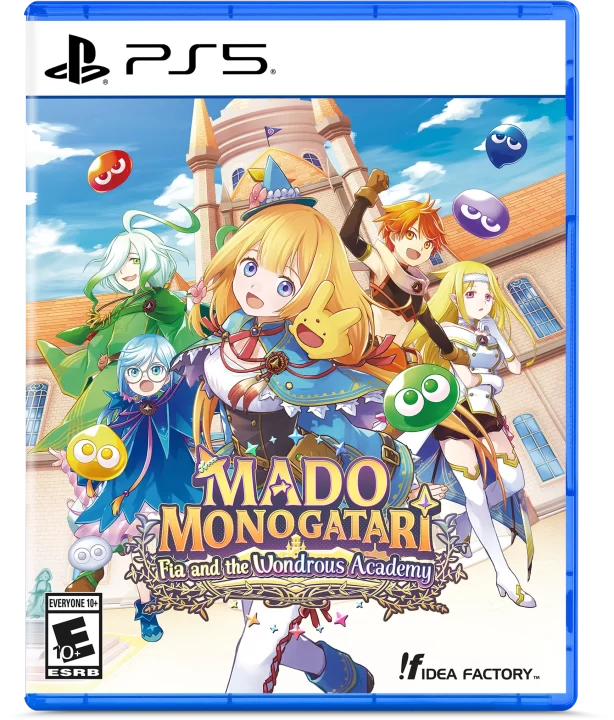 Mado Monogatari Fia and the Wondrous Academy Cover Art NA PS5