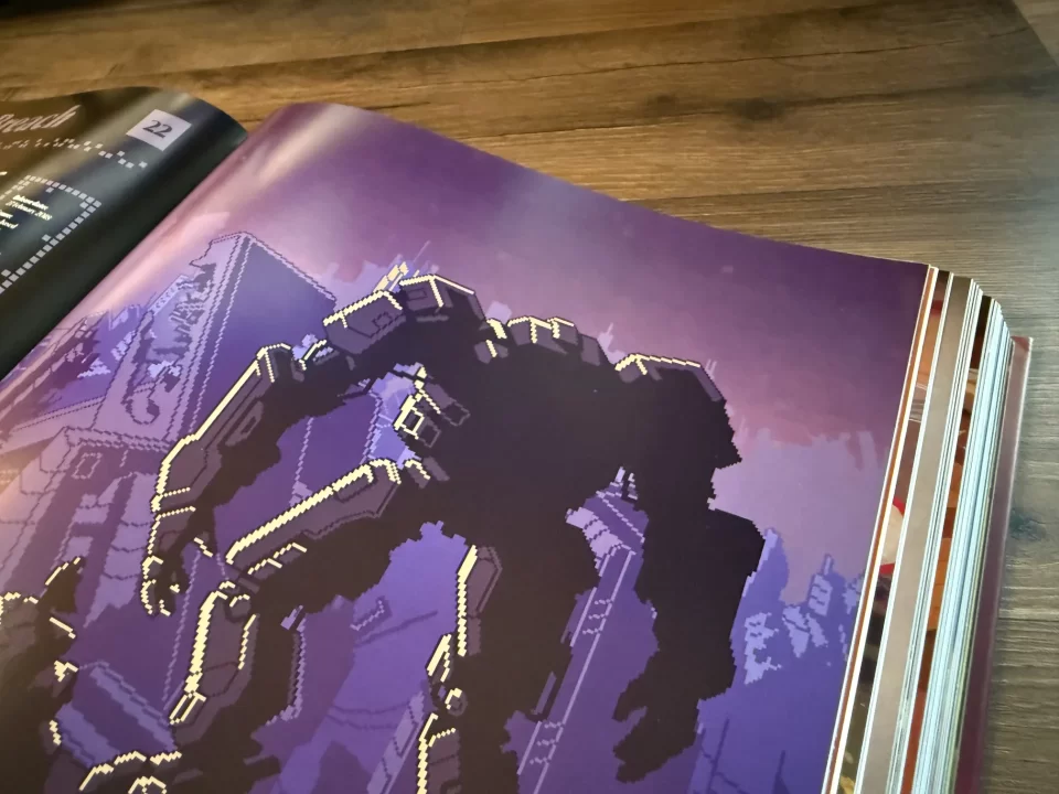 Full page pixel art of Into the Breach
