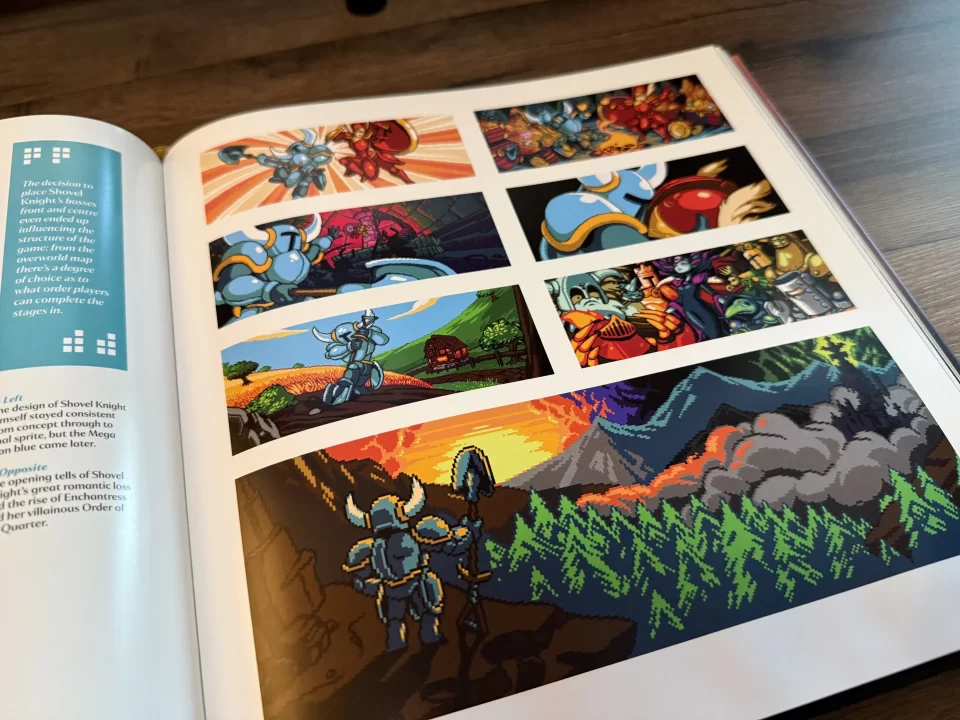 Art collage for Shovel Knight in 50 Indie Games that Changed the World