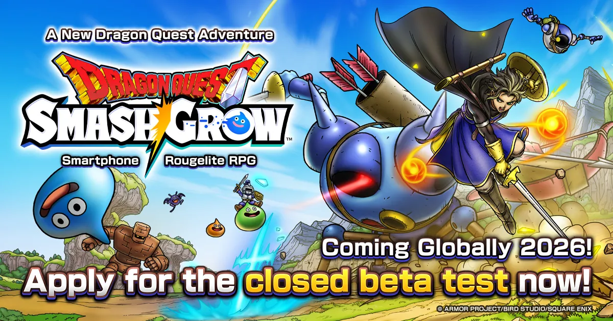 Dragon Quest Smash/Grow Closed Beta Test 001