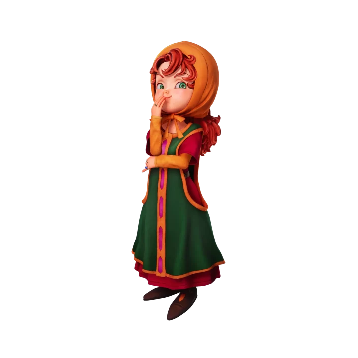 Dragon Quest VII Reimagined Artwork 009 Maribel Dragon Quest VII Reimagined Artwork 009 Maribel