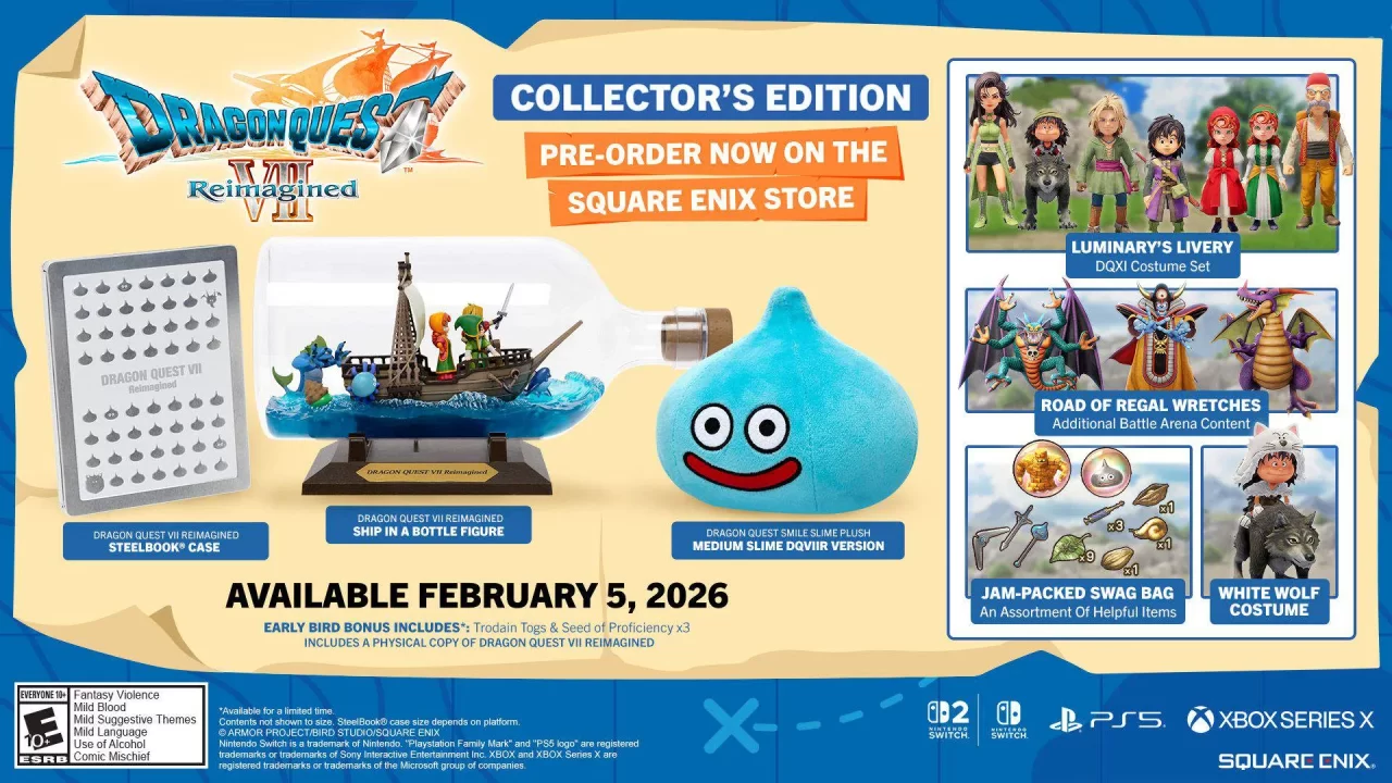 Dragon Quest VII Reimagined Collectors Edition 001