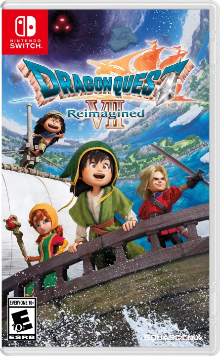 Dragon Quest VII Reimagined Cover Art NA Switch