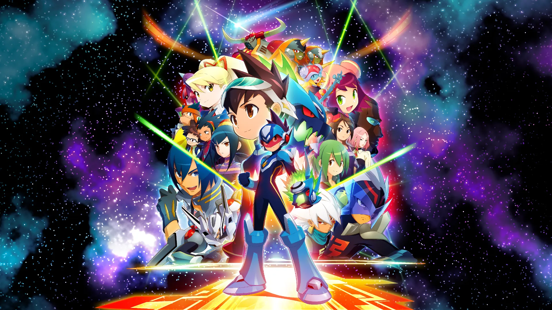 Mega Man Star Force: Legacy Collection Artwork