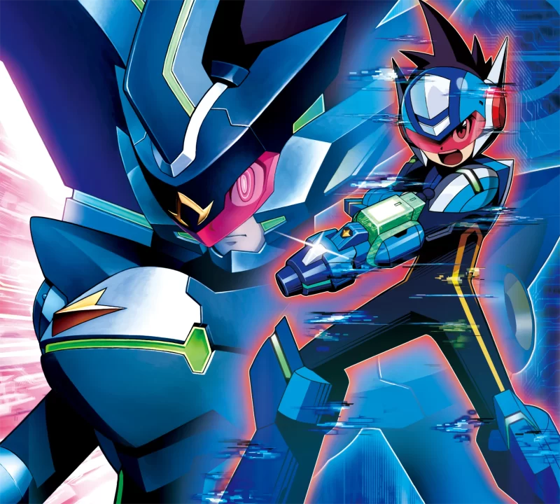 Mega Man Star Force Legacy Collection Artwork 008 Star Force 3 Black Ace Mega Man Star Force Legacy Collection Artwork 008 Star Force 3 Black Ace