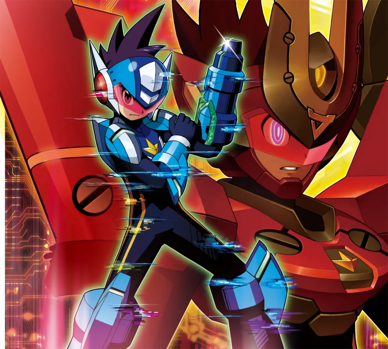 Mega Man Star Force Legacy Collection Artwork 009 Star Force 3 Red Joker Mega Man Star Force Legacy Collection Artwork 009 Star Force 3 Red Joker