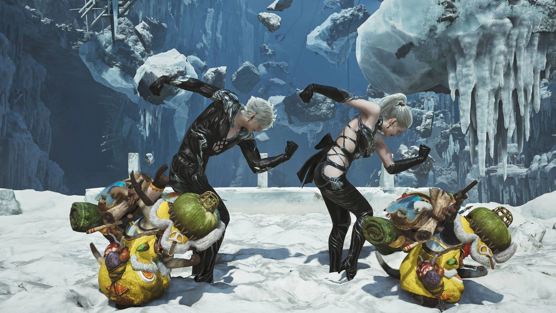Monster Hunter Wilds x FFXIV Screenshot