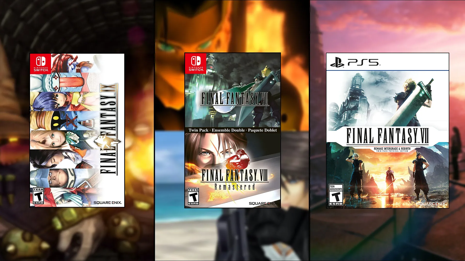 North American physical versions of Final Fantasy games are on the way