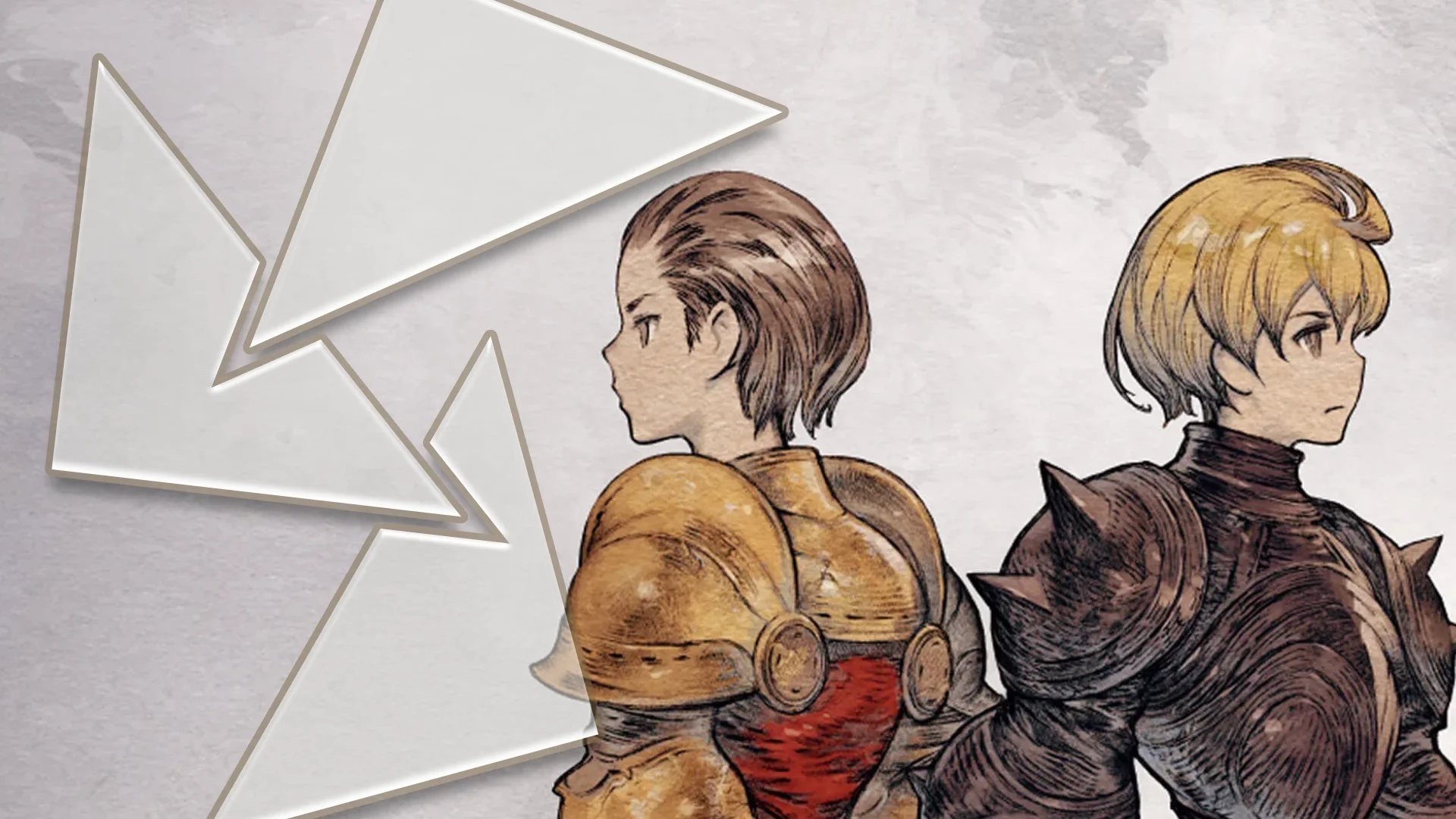 Random Encounter 332 Delita and Ramza from Final Fantasy Tactics The Ivalice Chronicles