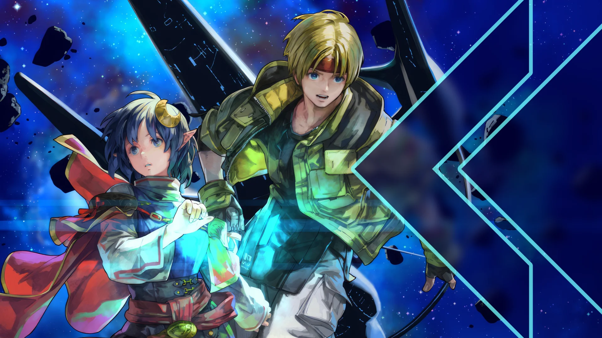 Retro Encounter 470 Star Ocean The Second Story art of Claude and Rena