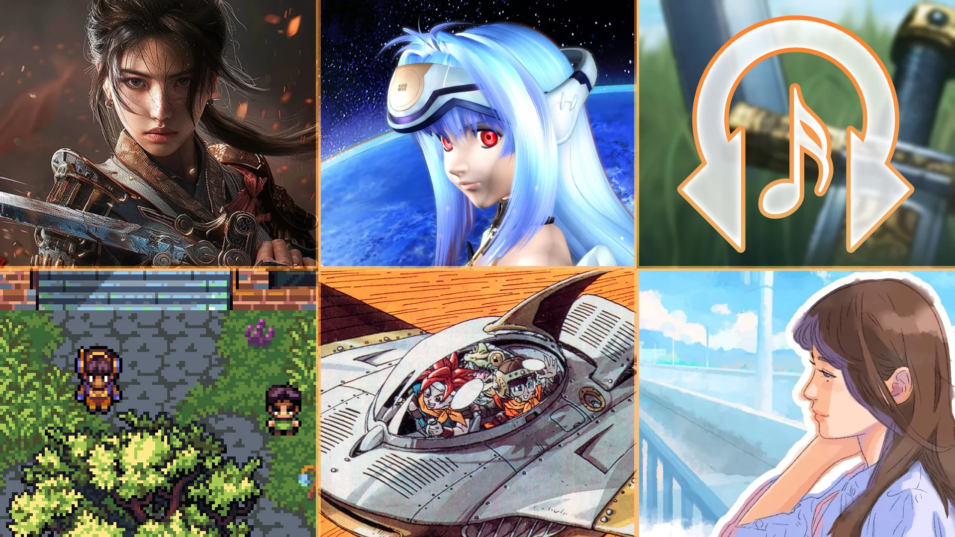 Rhythm Encounter 168 Summer 2025 Music art from Xenosaga, Wuchang Fallen Feathers, Chrono Trigger, Quartet, SaGa Frontier 2, Dear me I was