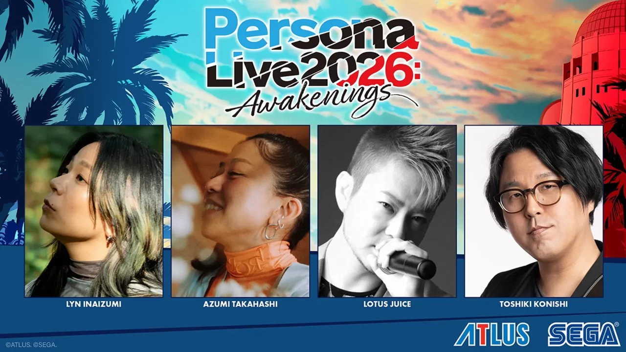 Persona Live 2026: Awakenings Concert Lineup