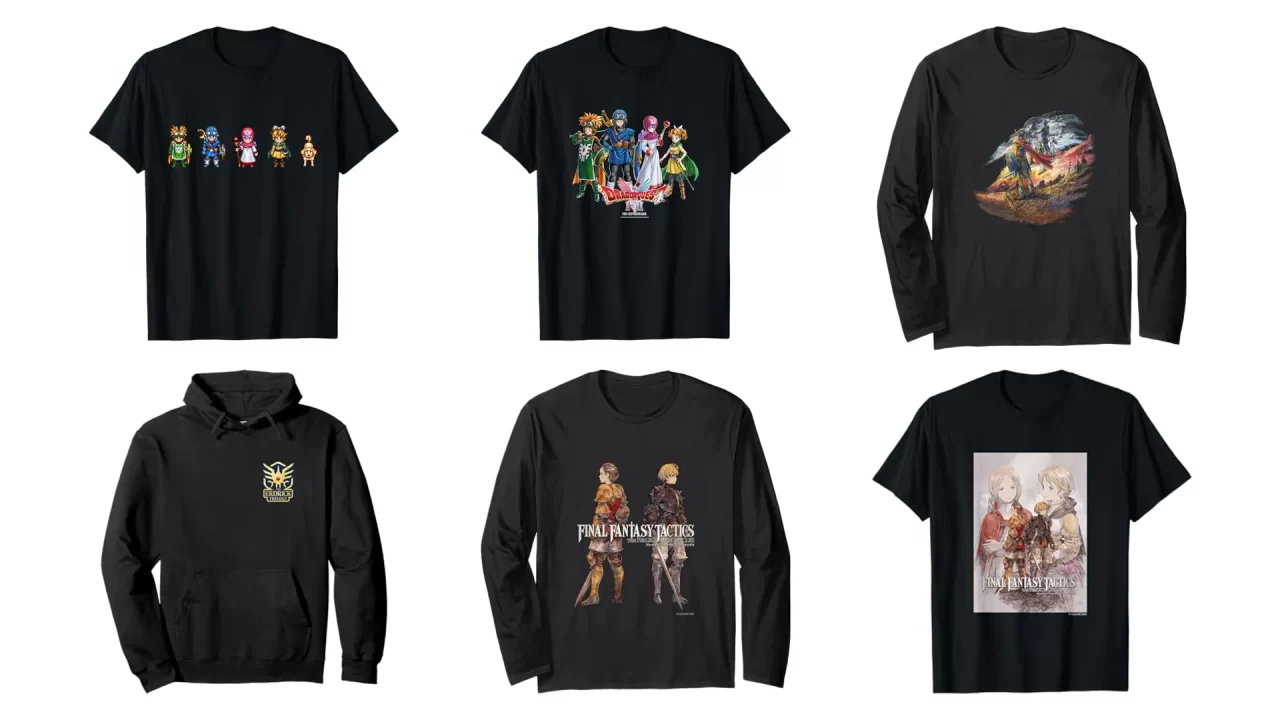 Square Enix Amazon Exclusive FFT and DQ Apparel 002