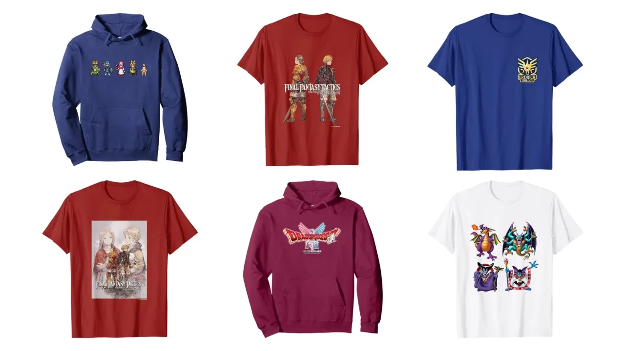 Square Enix Amazon Exclusive FFT and DQ Apparel 003