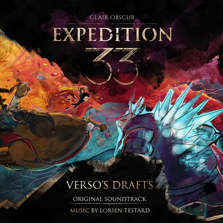 Clair Obscur: Expedition 33 OST Verso's Drafts Cover Art