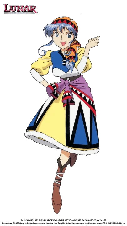 Lunar Remastered Collection Silver Star Story Artwork 003 Luna Lunar Remastered Collection Silver Star Story Artwork 003 Luna