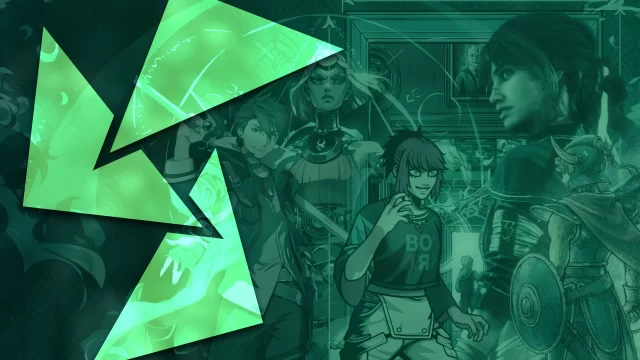 Random Encounter 339 2025 Year in Review with characters from Hades II, Clair Obscur, Demonschool, DQ I and II, Trails