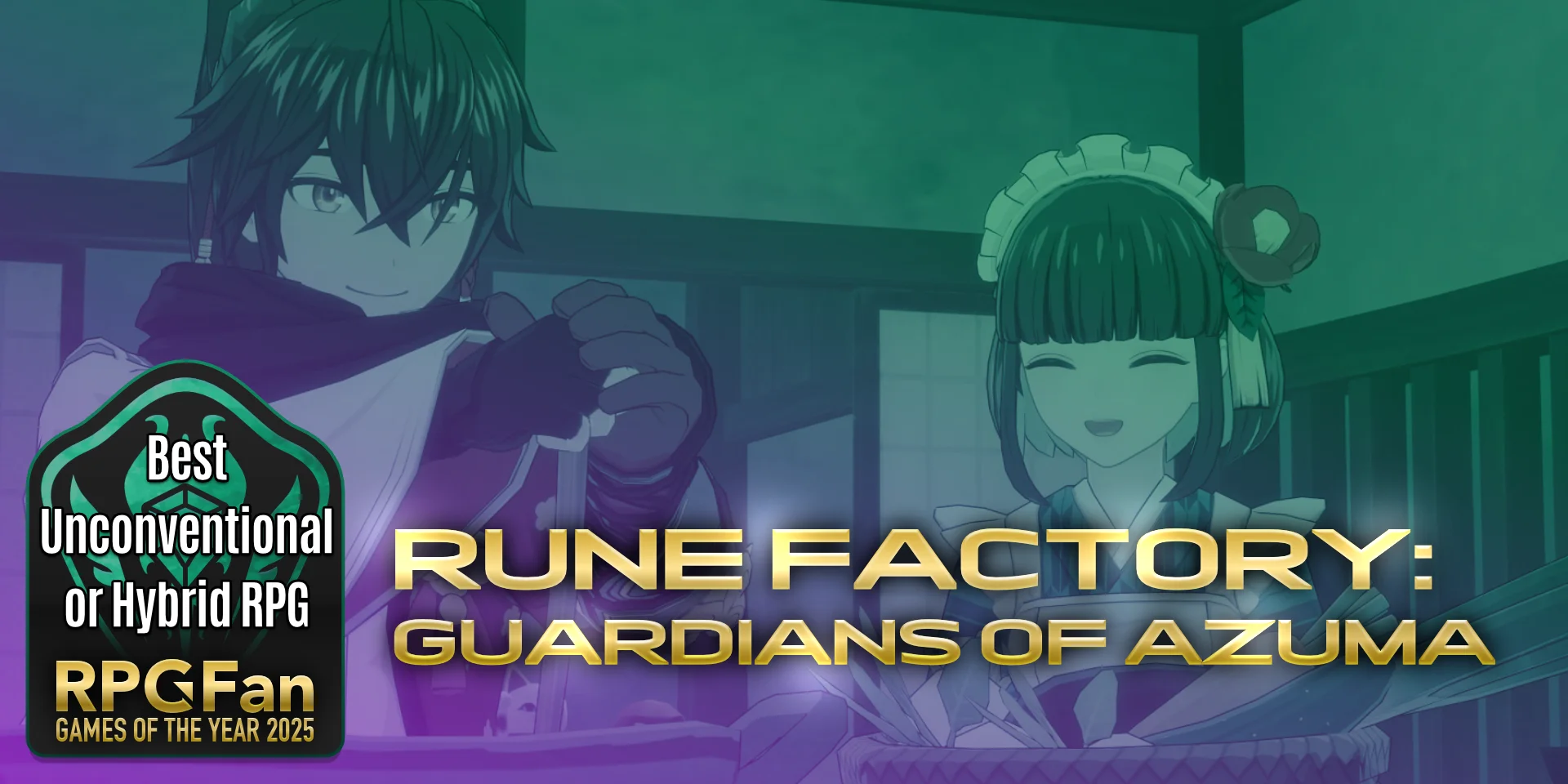 RPGFan Games of the Year 2025: Best Unconventional or Hybrid RPG - Rune Factory Guardians of Azuma