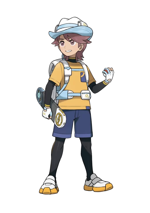 Pokemon Winds Waves Artwork 006 Winds Protagonist 1