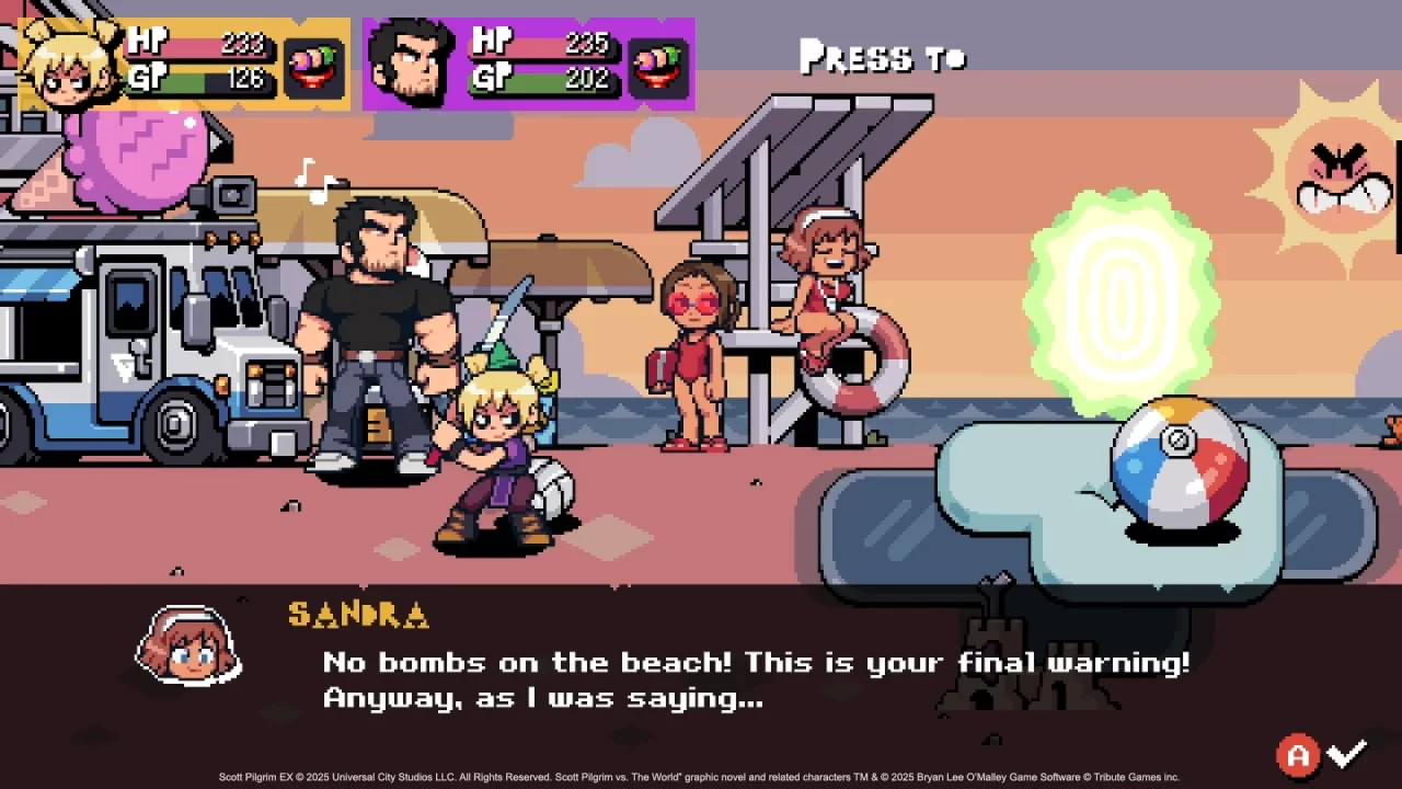 Scott Pilgrim EX Screenshot 014 Scott Pilgrim EX Screenshot 014