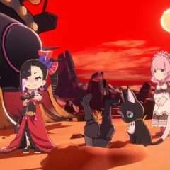 Etrange and friends inhell in the game Etrange Overlord