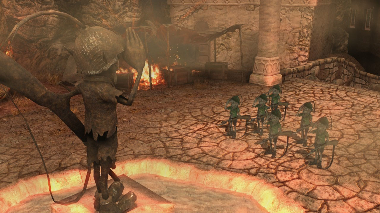 A gathering of war themed folks that show off the various art styles in Folklore.