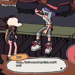 Mela talking with Beri in Hips N Noses