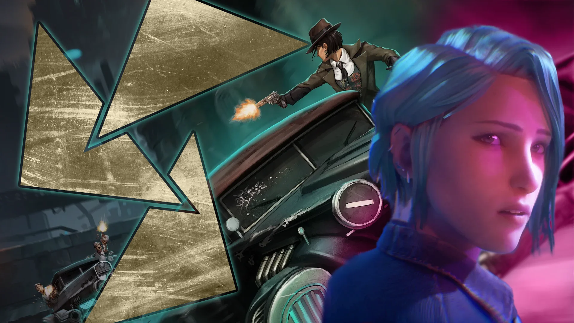 Random Encounter 344 Art from Aether & Iron and Life is Strange Reunion