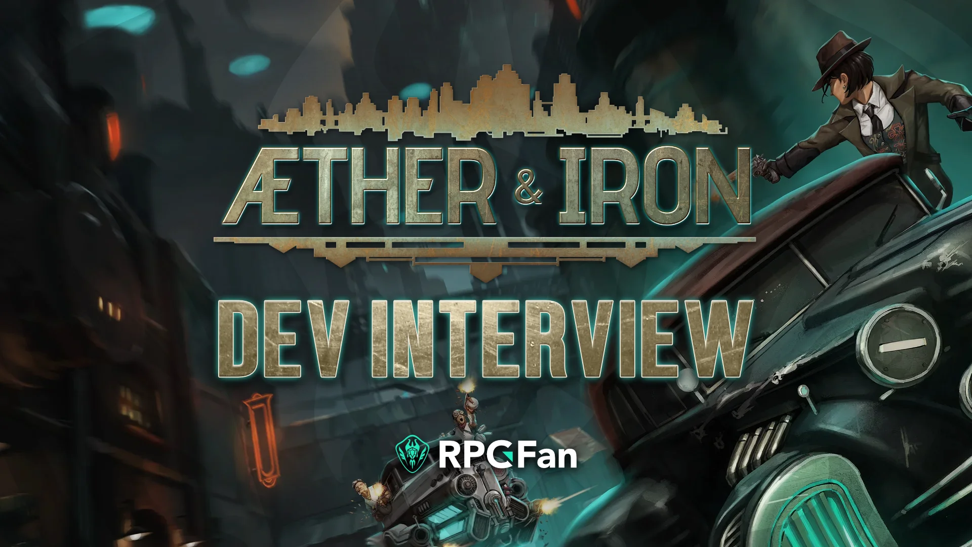 Aether & Iron Dev Interview title and artwork