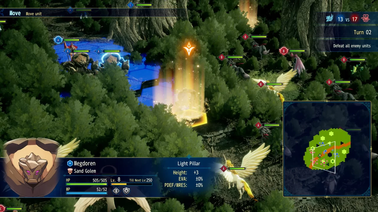 Brigandine Abyss Screenshot 001