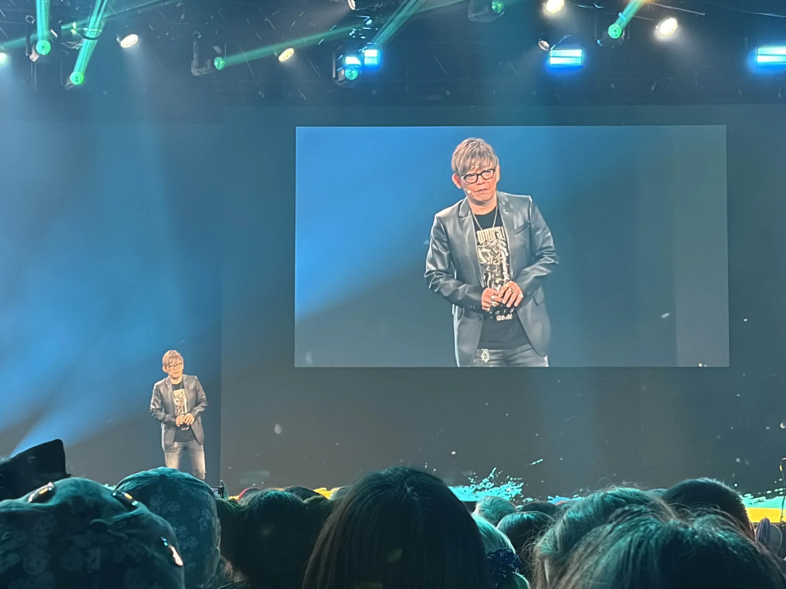 Final Fantasy XIV Fan Fest Naoki Yoshida On Stage Evercold Announcement