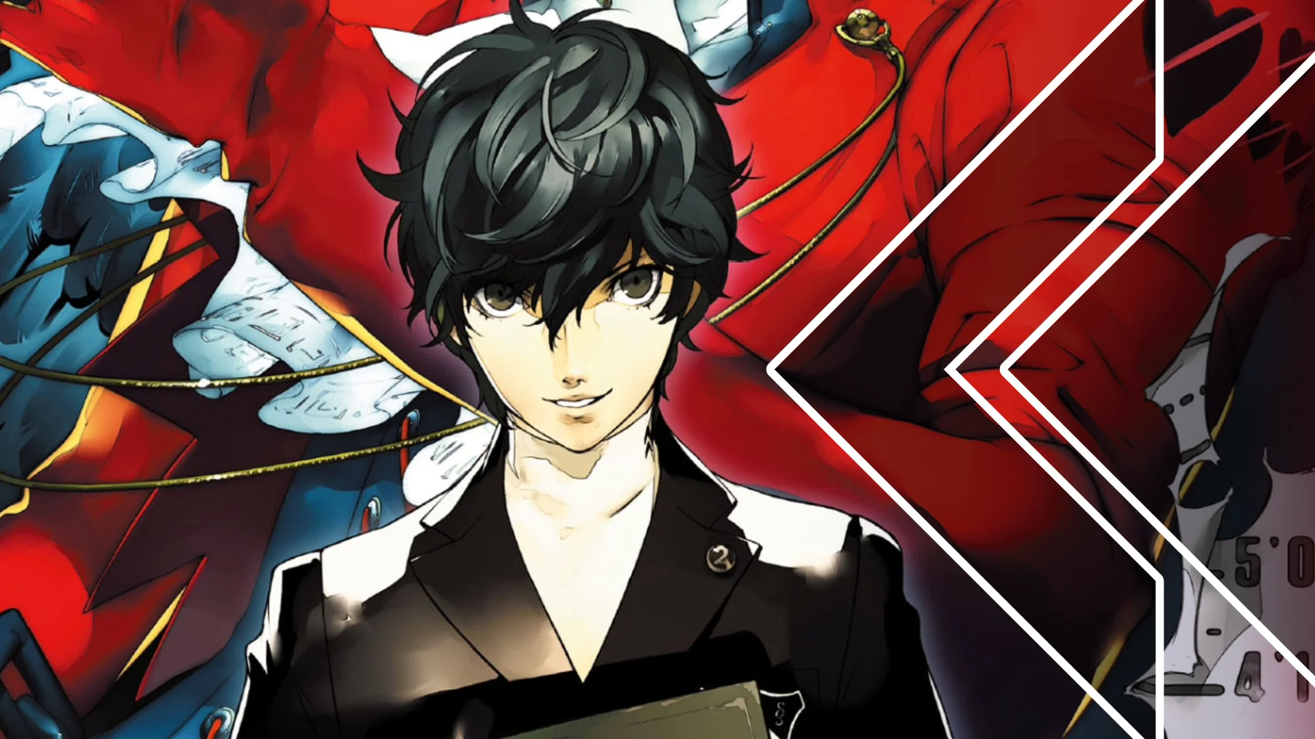 Retro Encounter 484 Persona 5 Protagonist Art