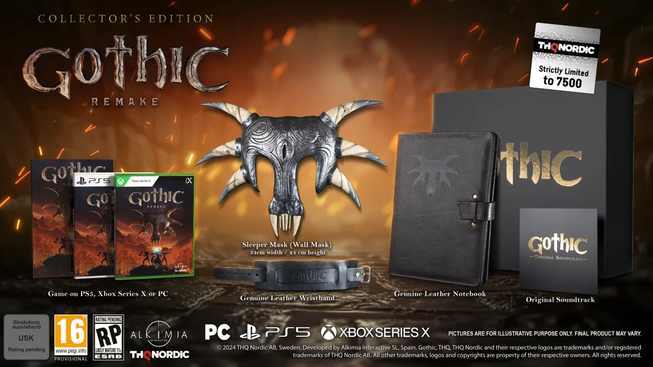 Gothic 1 Remake Cover Art Collectors Edition