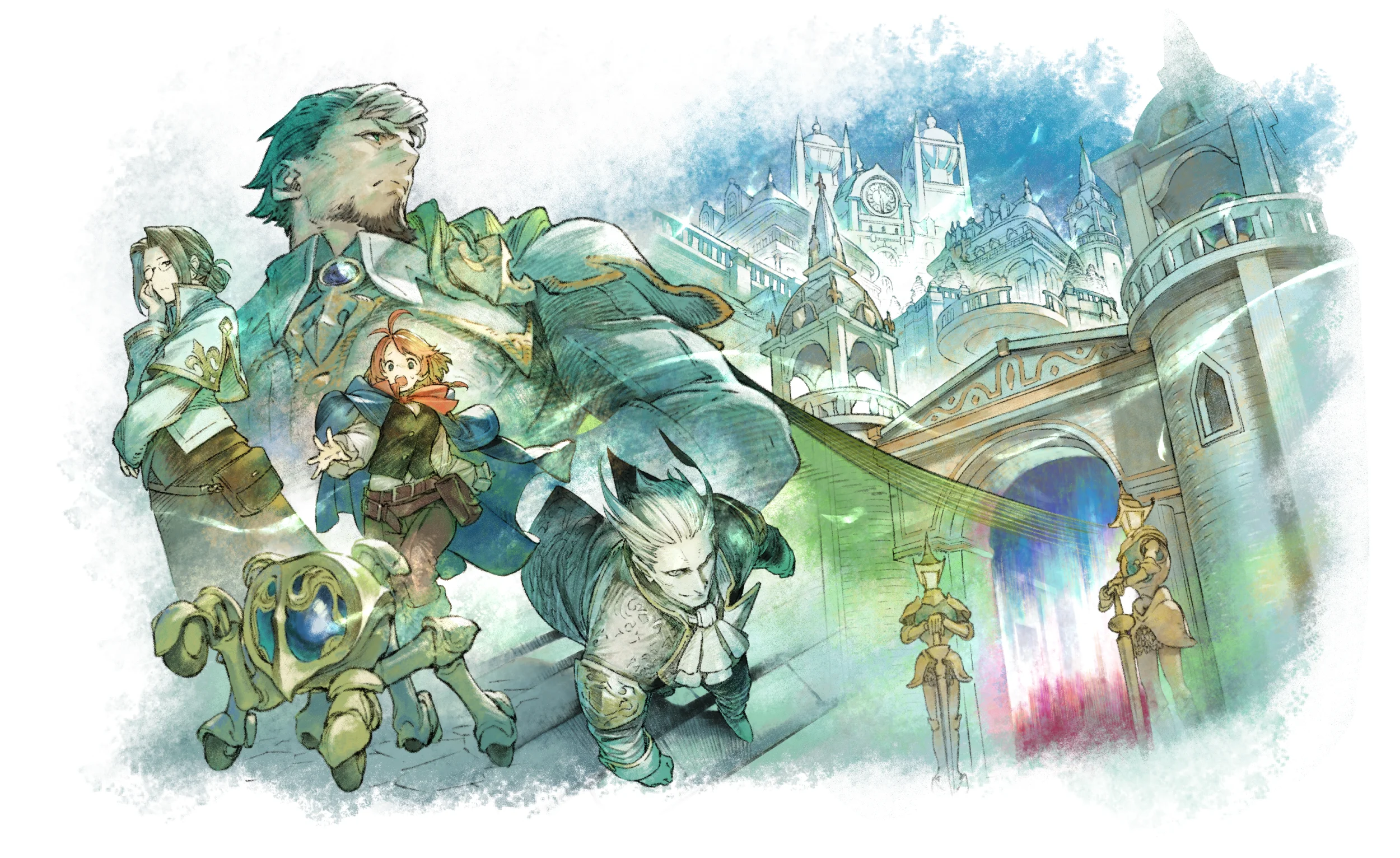 The Adventures of Elliot The Millennium Tales Artwork of the cast