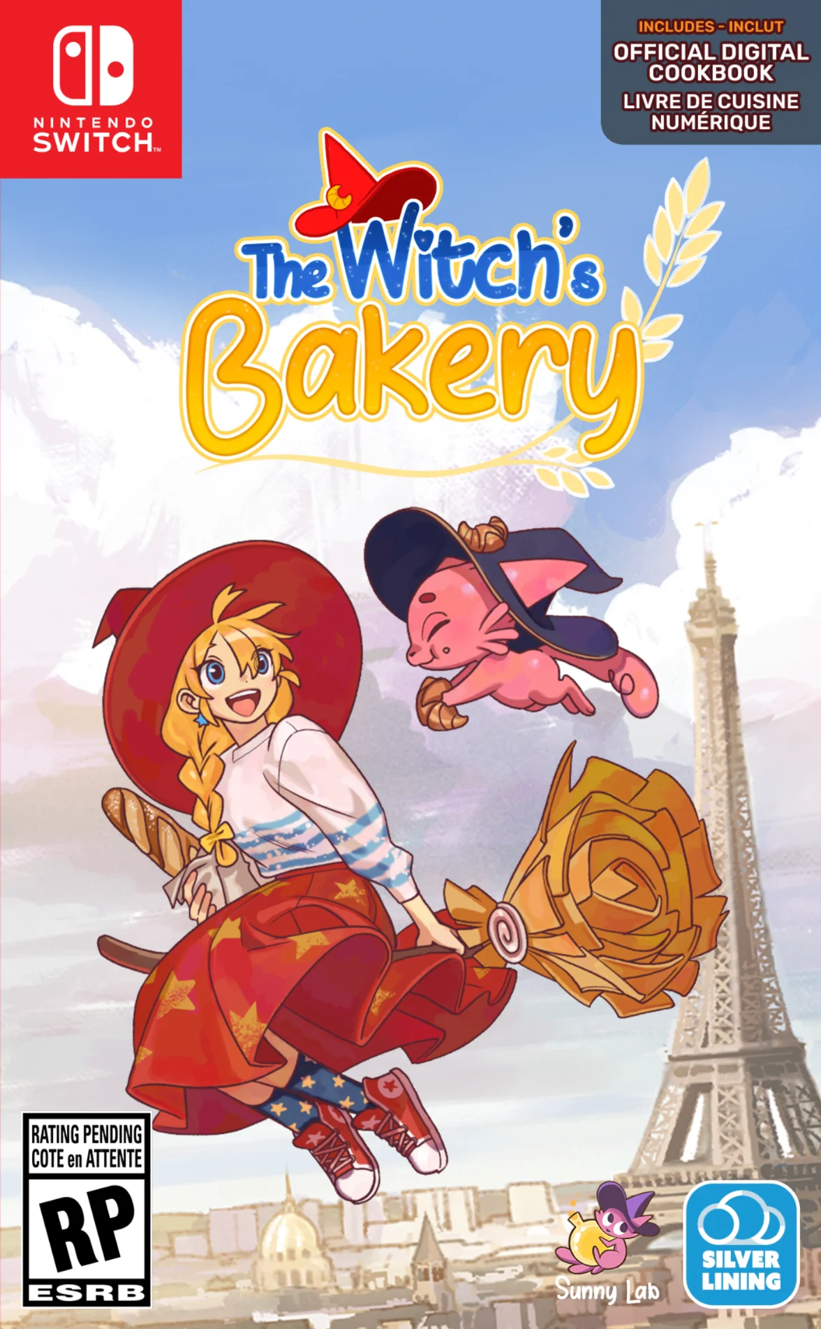 The Witch's Bakery Cover Art The Witchs Bakery Cover Art NA Switch