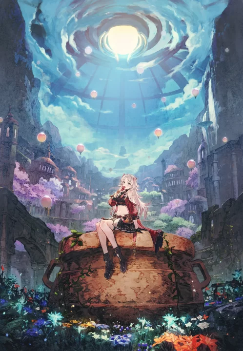 Atelier Karia The Night Kingdom and the Guide of Memories Artwork 002