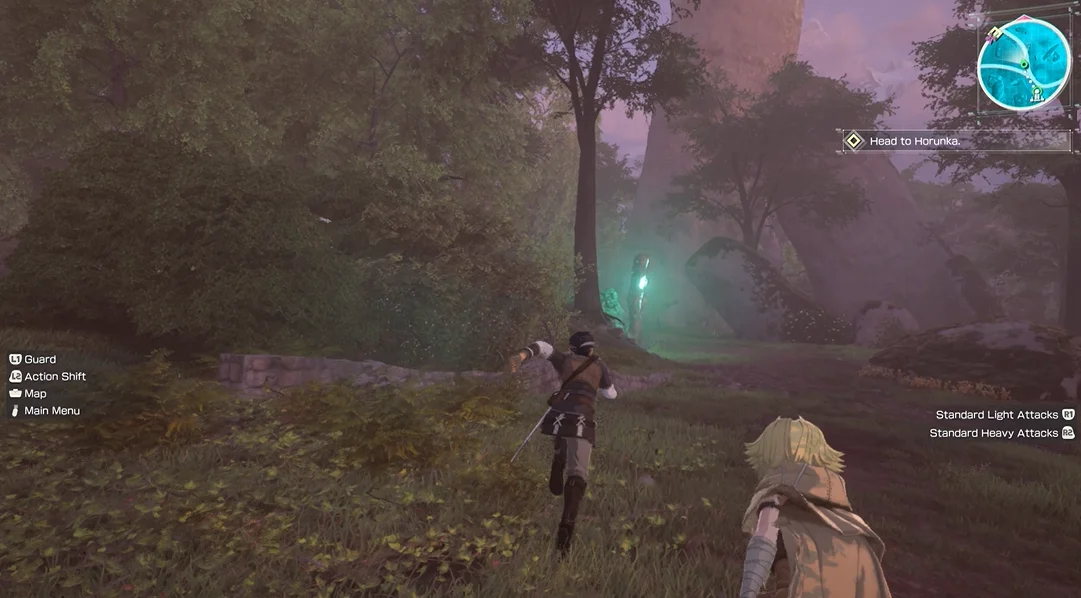 Echoes of Aincrad mission quest heading to the next town