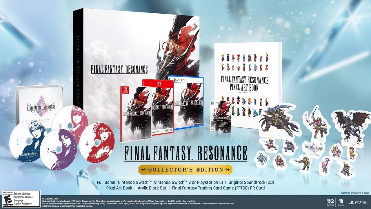 Final Fantasy Resonance Cover Art (NA Collectors Edition)