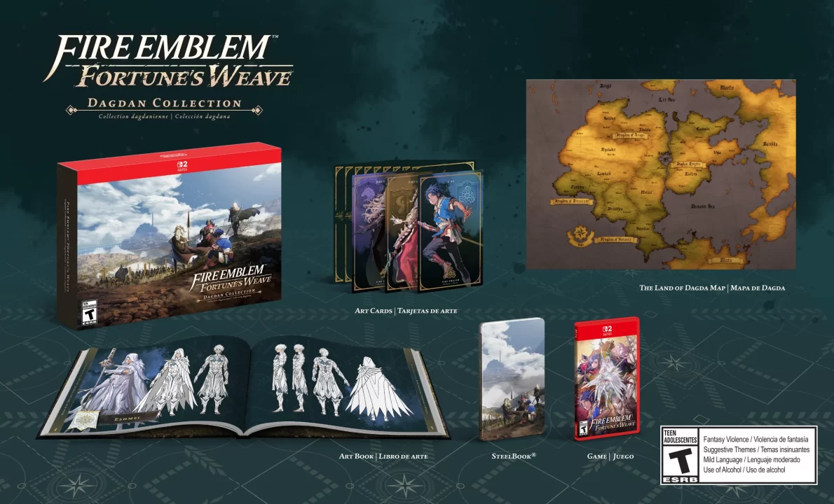 Fire Emblem Fortunes Weave Cover Art NA Dagdan Collection