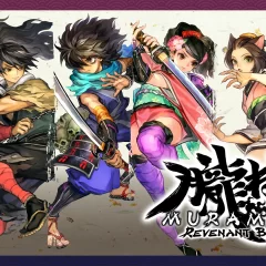 Vertical slices of character art for Muramasa Revenant Blades