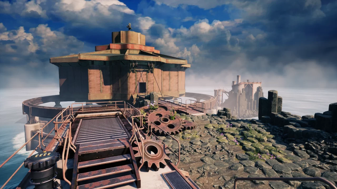 The Mechanical Age in the Myst remake.