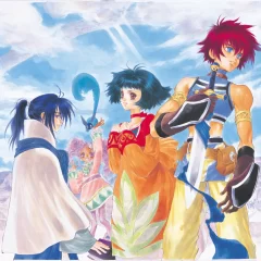 Tales of Eternia Remastered Artwork of the cast outside